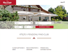 Tablet Screenshot of fino-club.cz